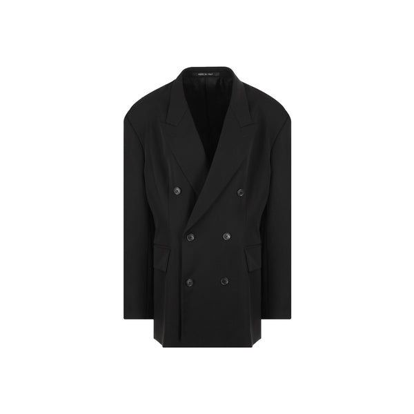 Balenciaga Jackets- BALENCIAGA Chic Slim Fit Wool Jacket for Women Luxury Designer Outerwear Jacket