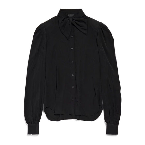 Balenciaga Tops? BALENCIAGA Chic Bow Blouse Elegant Everyday Designer Top