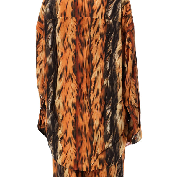 Balenciaga Tops- BALENCIAGA Cocoon Mini Shirt - Silk Satin Elegant Everyday Designer Top