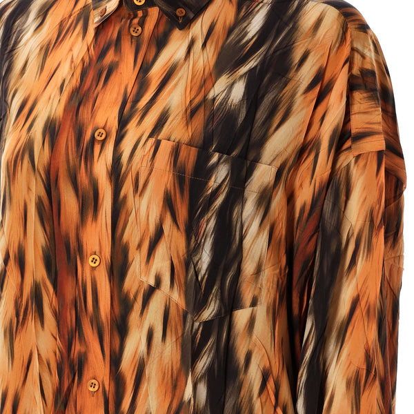 Balenciaga Tops- BALENCIAGA Cocoon Mini Shirt - Silk Satin Elegant Everyday Designer Top