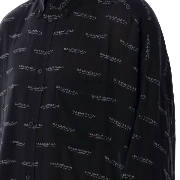 Balenciaga Tops? BALENCIAGA Cocoon Fit Shirt for Men Elegant Everyday Designer Top