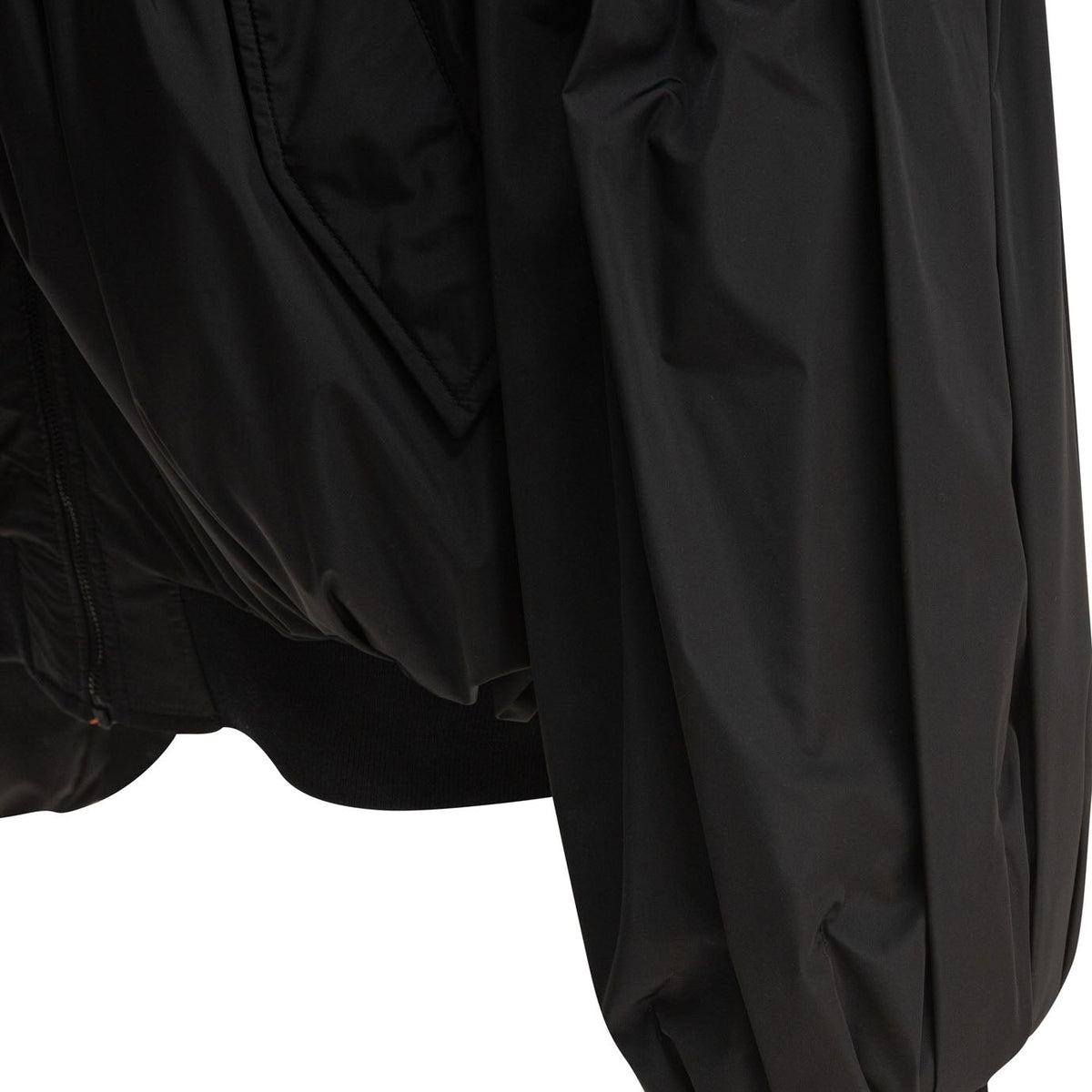 Balenciaga Jackets- BALENCIAGA Draped Bomber Jacket for Women Luxury Designer Outerwear Jacket
