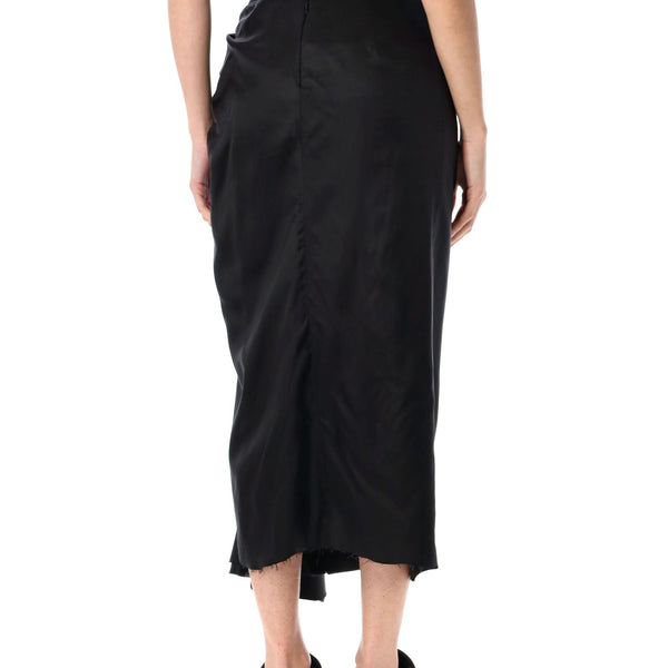 Balenciaga Skirts- BALENCIAGA Draped Midi Skirt - Size 36 Chic Everyday Designer Skirt