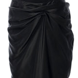 Balenciaga skirts side profile designer luxury fashion