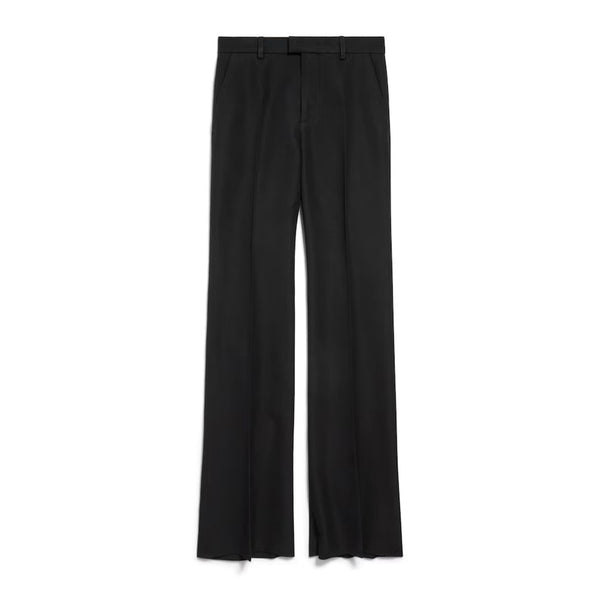 Balenciaga Pants? BALENCIAGA Women's Flared Pants for Spring Summer 2025 Tailored Everyday Designer Pants