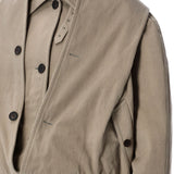 Balenciaga outerwear side profile designer luxury fashion