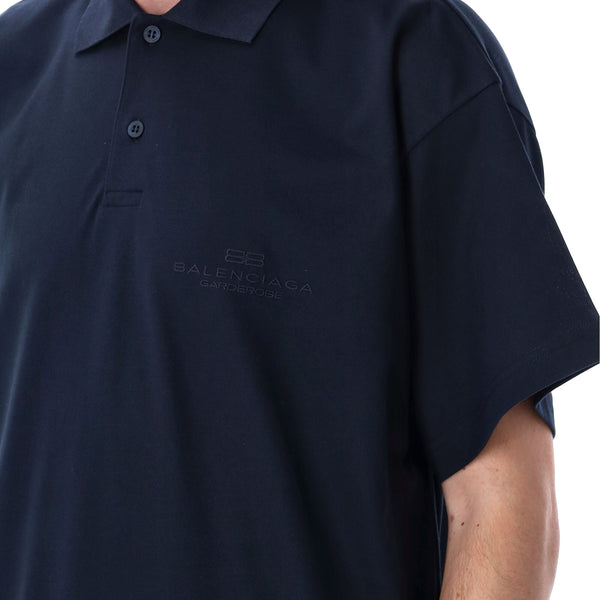 Balenciaga Polo Shirts? BALENCIAGA Oversized Interwined Polo - Spring Summer 25 Premium Everyday Polo Shirt