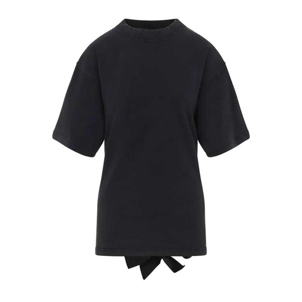 Balenciaga Polo Shirts? BALENCIAGA Lace-Up T-Shirt for Women Classic Designer Cotton Polo Shirt