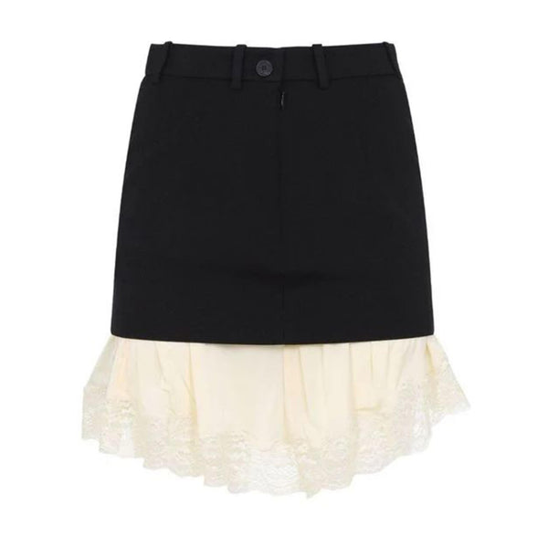 Balenciaga Skirts? BALENCIAGA Women's Mini Tailored Lingerie Skirt Chic Everyday Designer Skirt