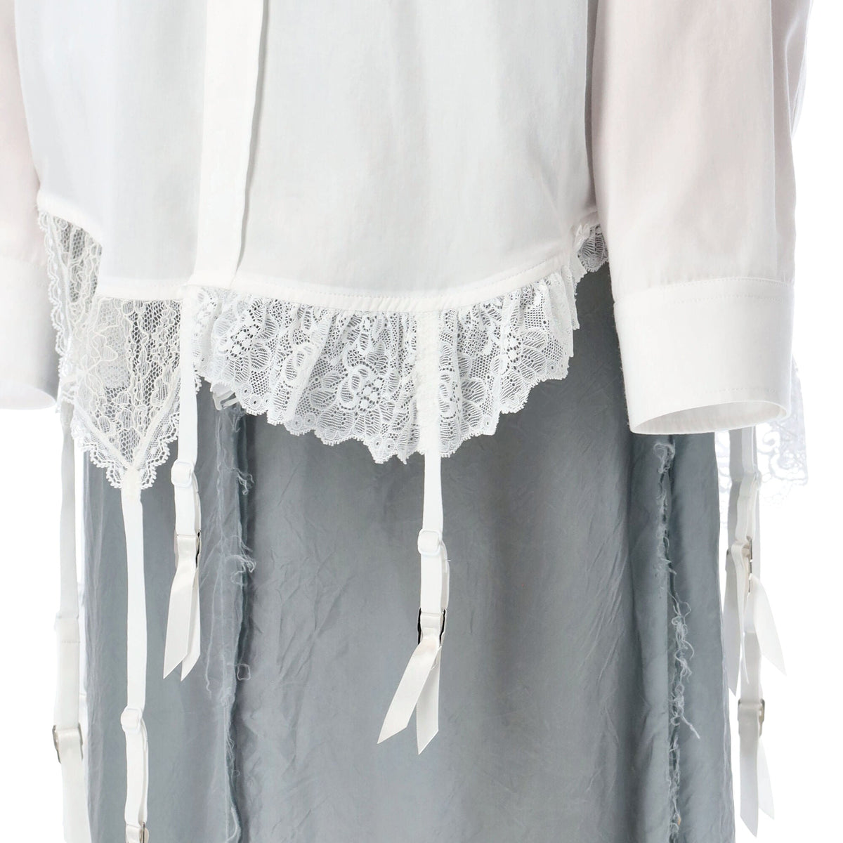 Balenciaga Tops? BALENCIAGA Delicate Lingerie Shirt - Size 36 Premium Designer Casual Top