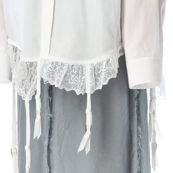 Balenciaga Tops? BALENCIAGA Delicate Lingerie Shirt - Size 36 Premium Designer Casual Top