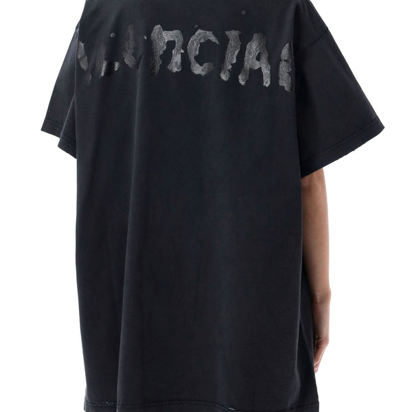 Balenciaga Polo Shirts? BALENCIAGA Oversized T-Shirt Premium Everyday Polo Shirt
