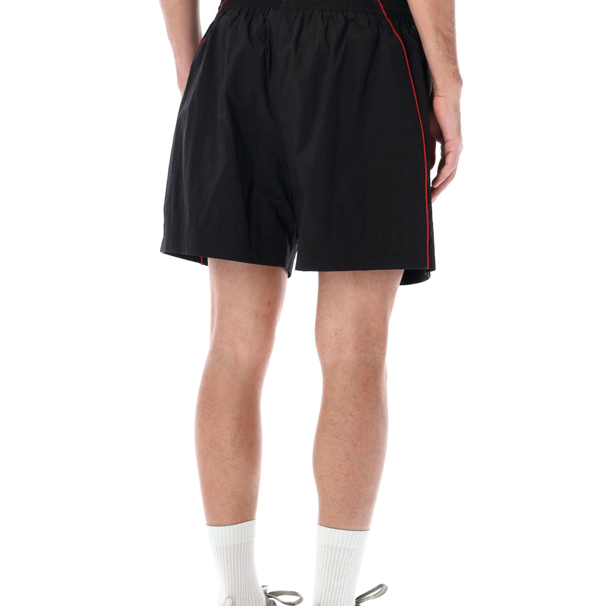 Balenciaga premium bermudas detail and craftsmanship close-up