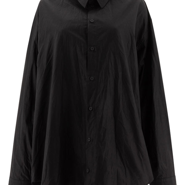 Balenciaga Tops? BALENCIAGA Oversized Shirt-Effect Dress Premium Designer Casual Top