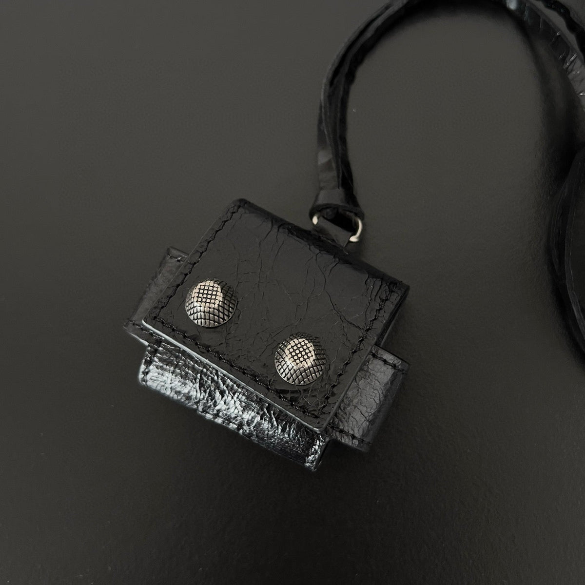 Balenciaga Le Cagole Mini Bag detail shot – authentic designer craftsmanship