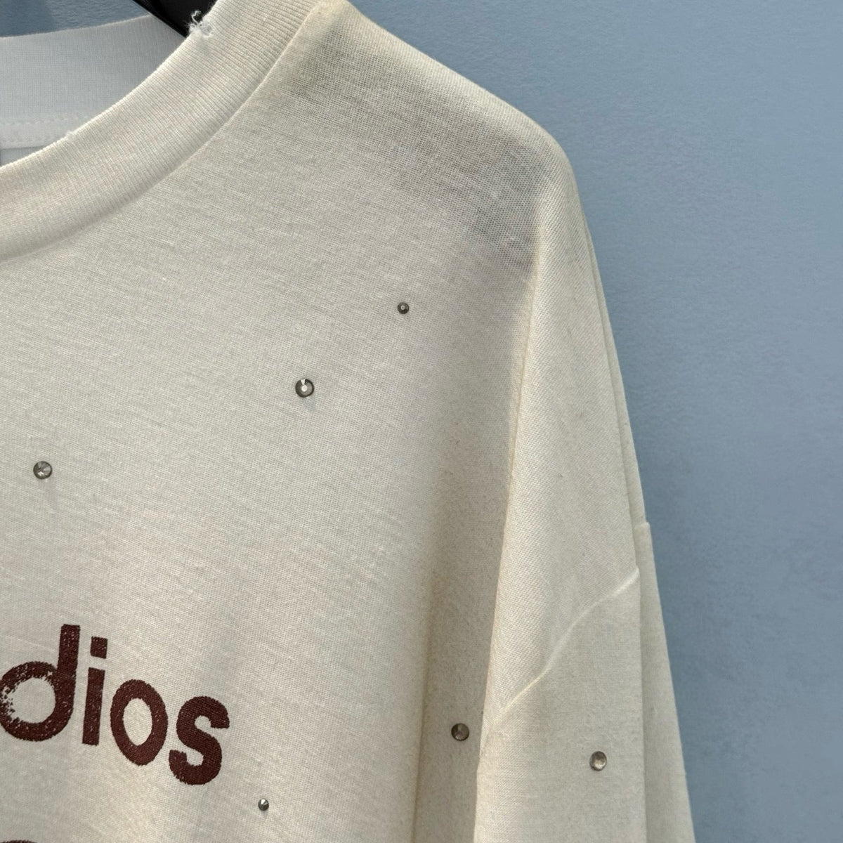Acne Studios Top detail shot – authentic designer craftsmanship