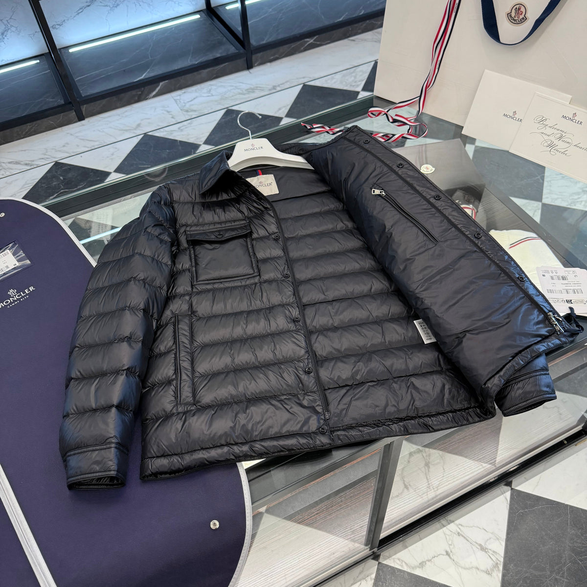 Jackets? Monc Chambly Jacket Stylish Everyday Designer Outerwear