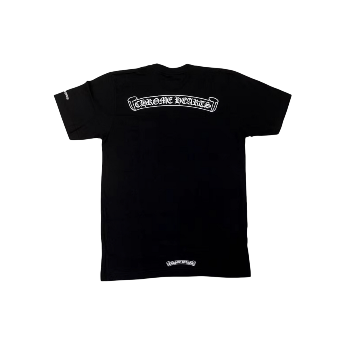 Chrome Hearts Scroll Logo T-Shirt Black