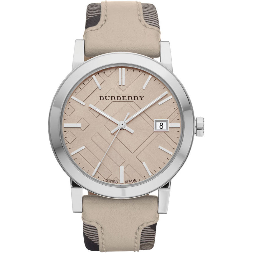 Front view of Burberry women's watch