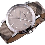 Front view of Burberry women's watch