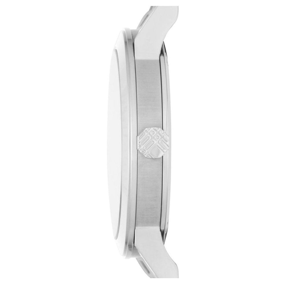 Lifestyle view of Burberry women's blue watch