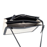 Auremorux elegant leather Handbag top view