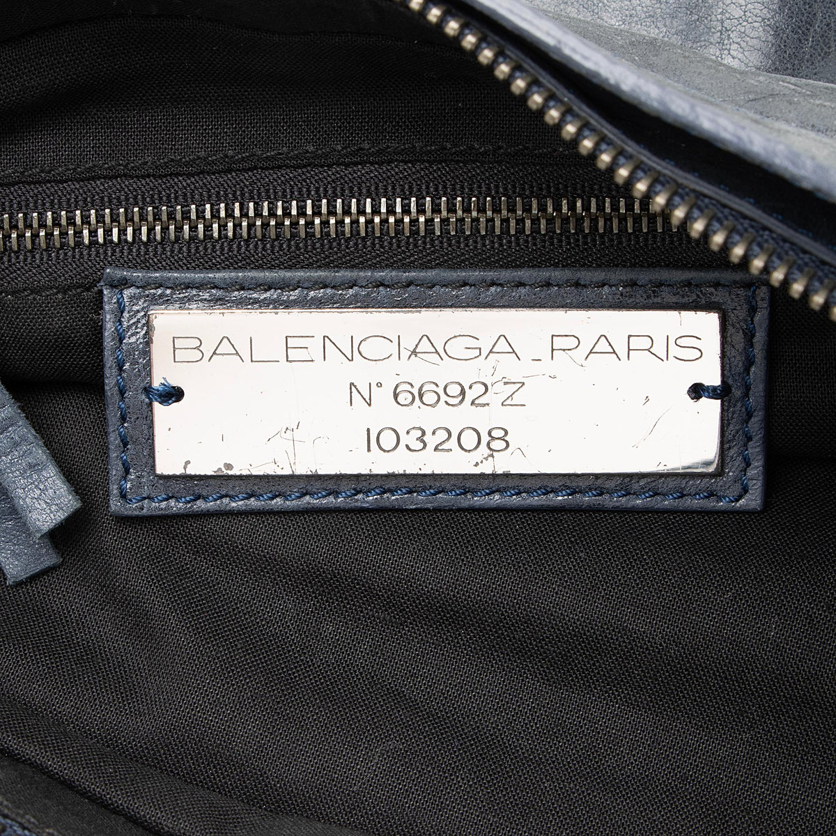 Balenciaga Agneau Arena Classic First Satchel | Authentic Pre-Owned detail view