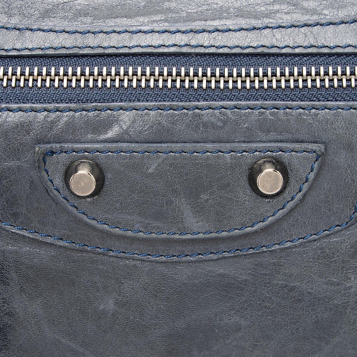 Balenciaga Agneau Arena Classic First Satchel | Authentic Pre-Owned angle view