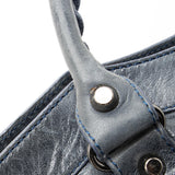 Balenciaga Agneau Arena Classic First Satchel | Authentic Pre-Owned hardware detail