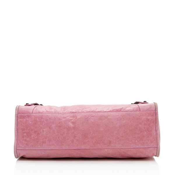Balenciaga Agneau Classic City Satchel | Designer Leather Handbag