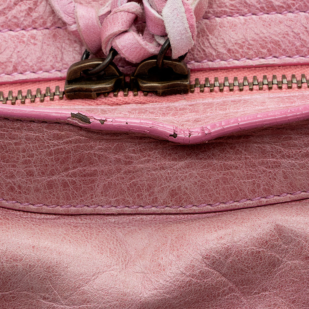 Balenciaga Agneau Classic City Satchel | Designer Leather Handbag