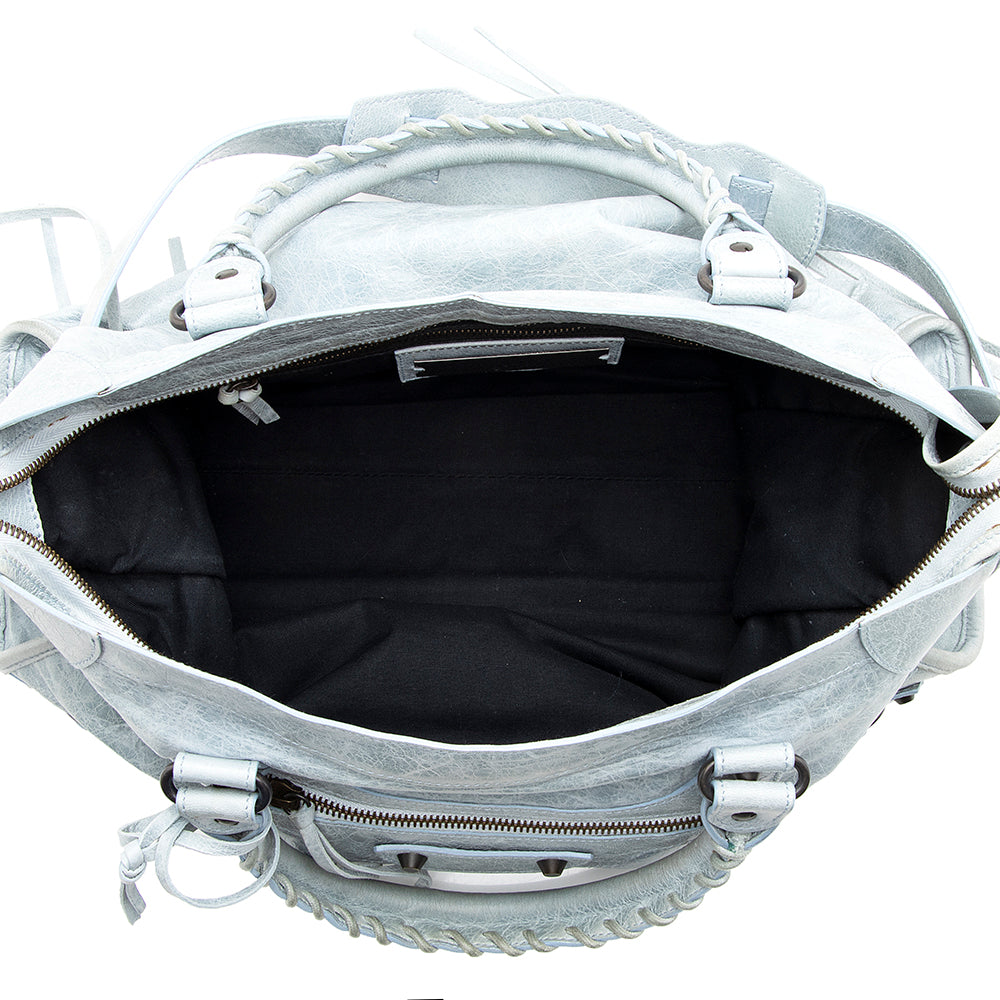 Balenciaga Agneau Classic City Satchel 18505 | Authentic Pre-Owned hardware detail