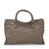 Balenciaga Agneau Classic City Satchel 19493 | Authentic Pre-Owned angle view