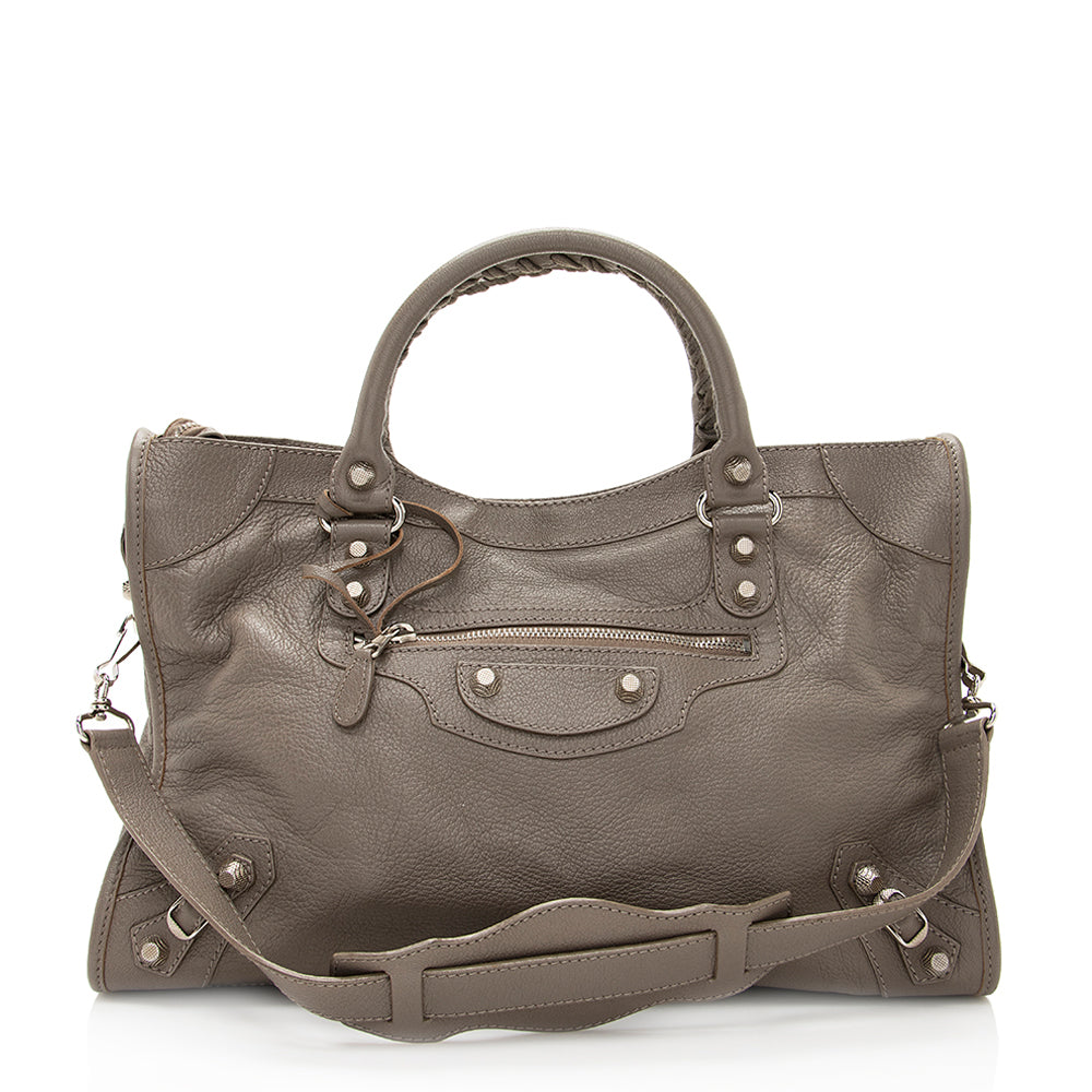 Balenciaga Agneau Classic City Satchel 19493 | Authentic Pre-Owned