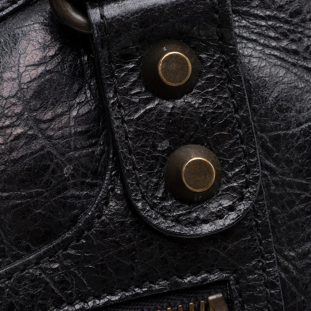 Balenciaga Agneau Classic City Satchel 20547 | Authentic Pre-Owned back view