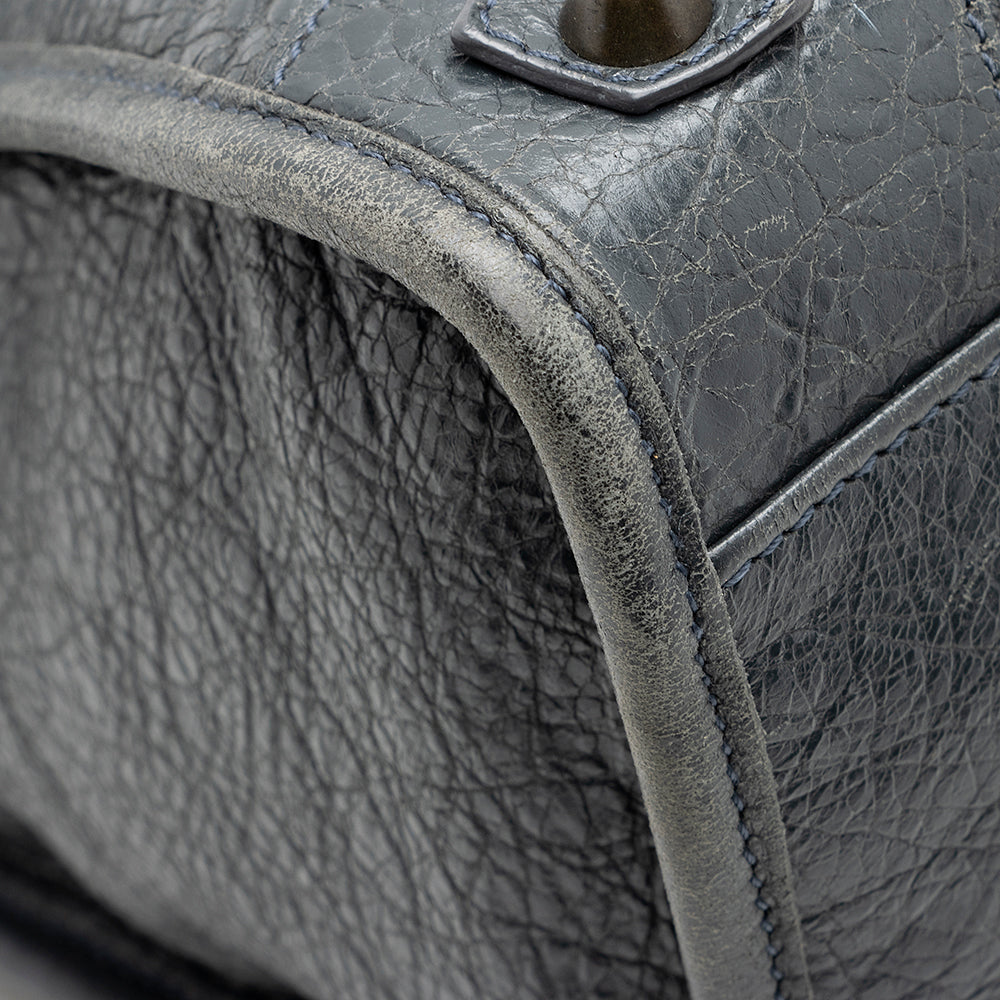 Balenciaga Agneau Classic City Satchel 20567 | Authentic Pre-Owned hardware detail