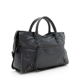 Balenciaga Agneau Classic City Satchel 20567 | Authentic Pre-Owned side view