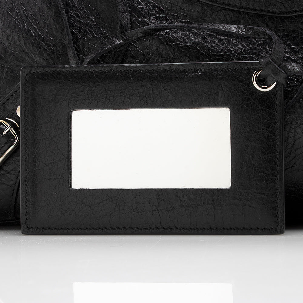 Balenciaga Agneau Classic City Satchel 20899 | Authentic Pre-Owned side view