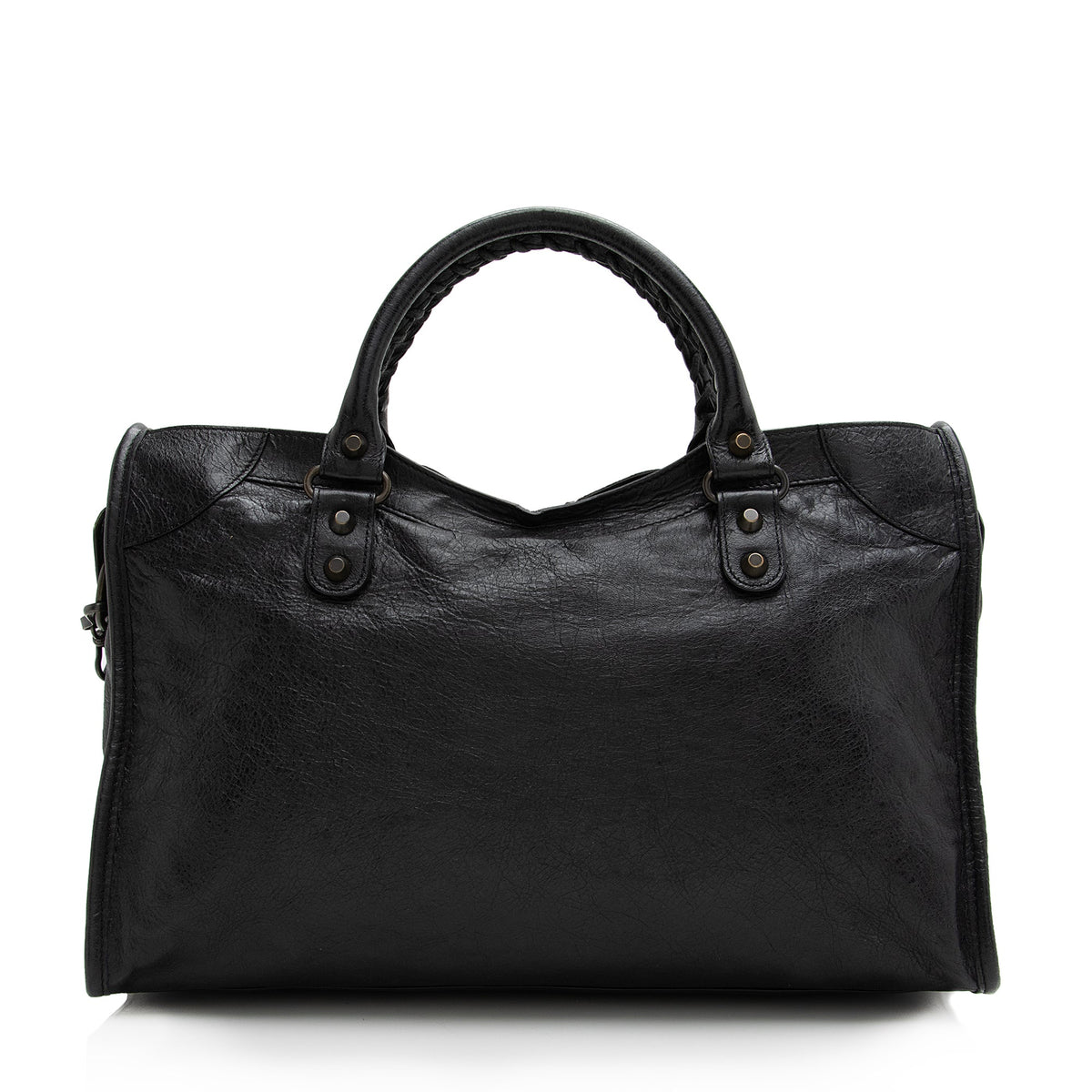 Balenciaga Agneau Classic City Satchel 22758 | Authentic Pre-Owned angle view