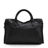 Balenciaga Agneau Classic City Satchel 22758 | Authentic Pre-Owned angle view