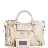 Crismorux elegant leather Handbag back view