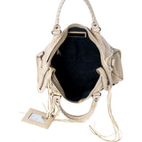 Authentic Balenciaga handbag Beige luxury fashion accessory