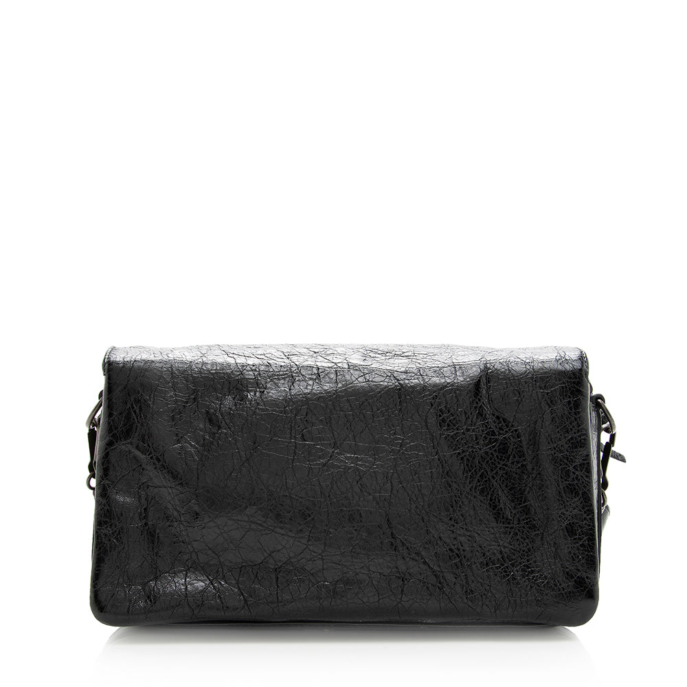 Balenciaga Agneau Classic Tool Kit Crossbody Bag | Authentic Pre-Owned angle view