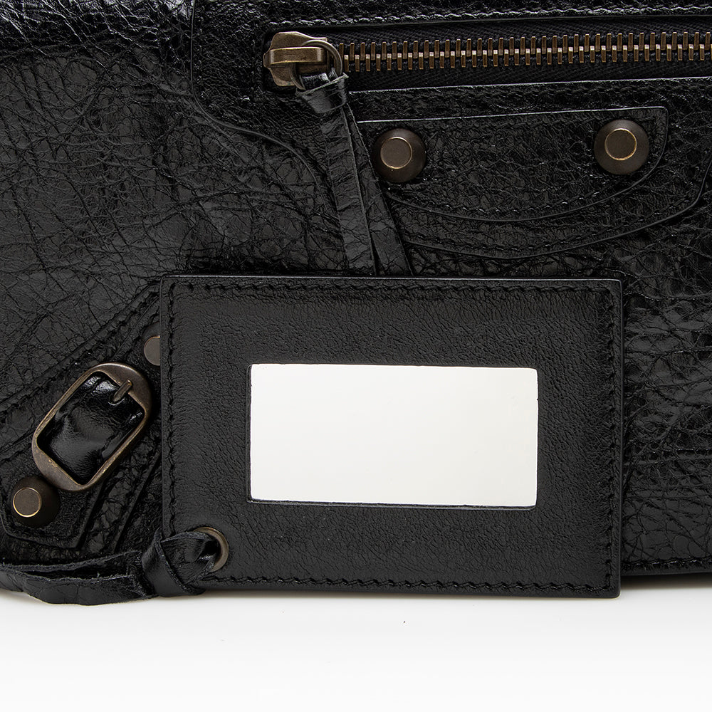 Balenciaga Agneau Classic Tool Kit Crossbody Bag | Authentic Pre-Owned angle view