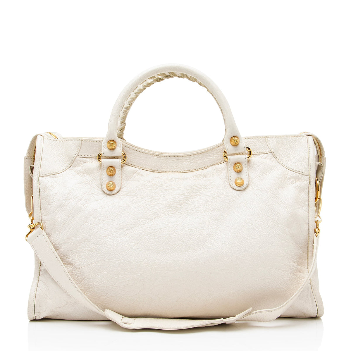 Balenciaga Agneau Giant 12 City Satchel - Final Sale angle view