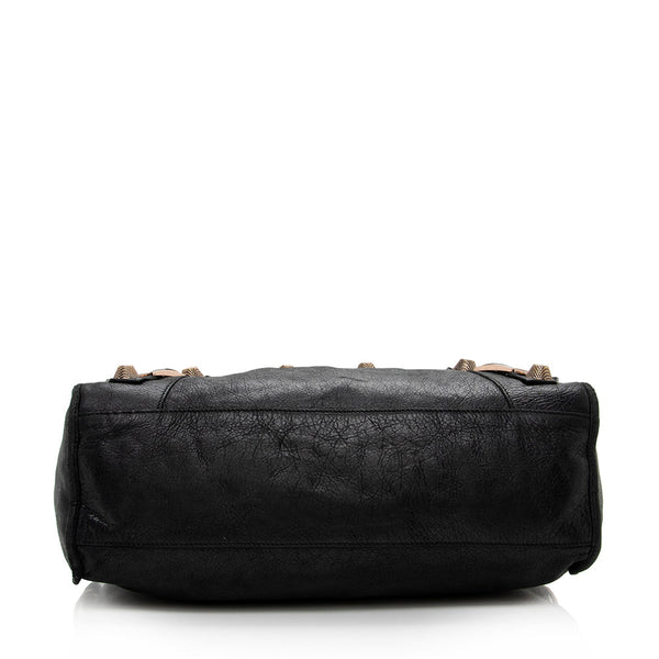 Balenciaga Agneau Giant 12 City Satchel | Designer Luxury Handbag