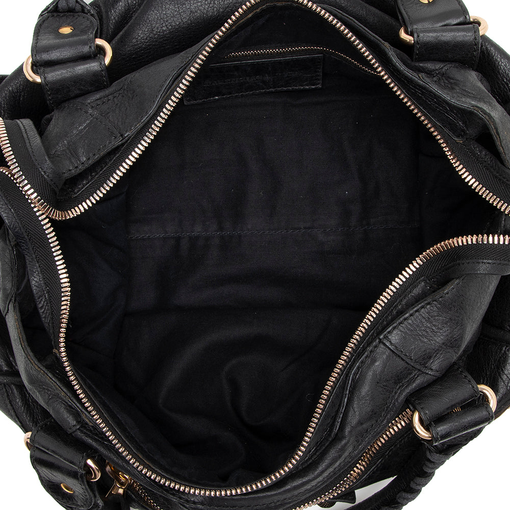 Balenciaga Agneau Giant 12 City Satchel | Designer Luxury Handbag