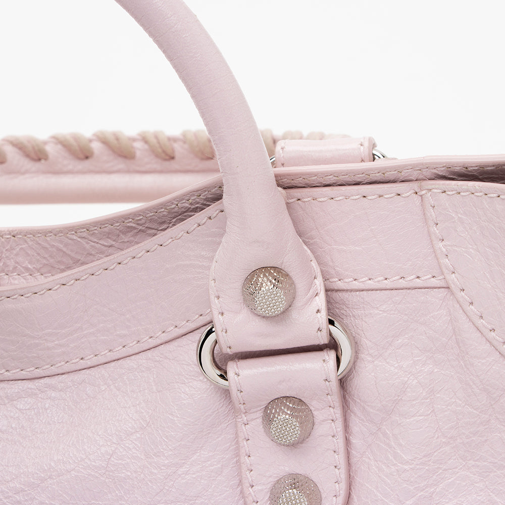 Balenciaga Agneau Giant 12 City Satchel | Designer Luxury Handbag