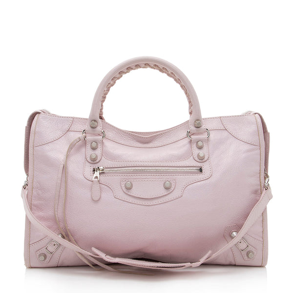 Balenciaga Agneau Giant 12 City Satchel | Designer Luxury Handbag