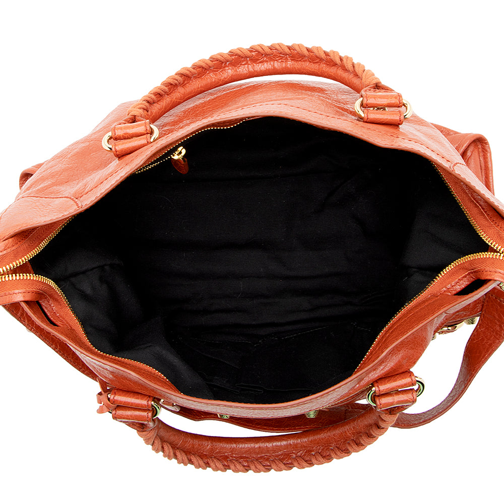 Balenciaga Agneau Giant 12 City Satchel - FINAL SALE | Designer Luxury Handbag